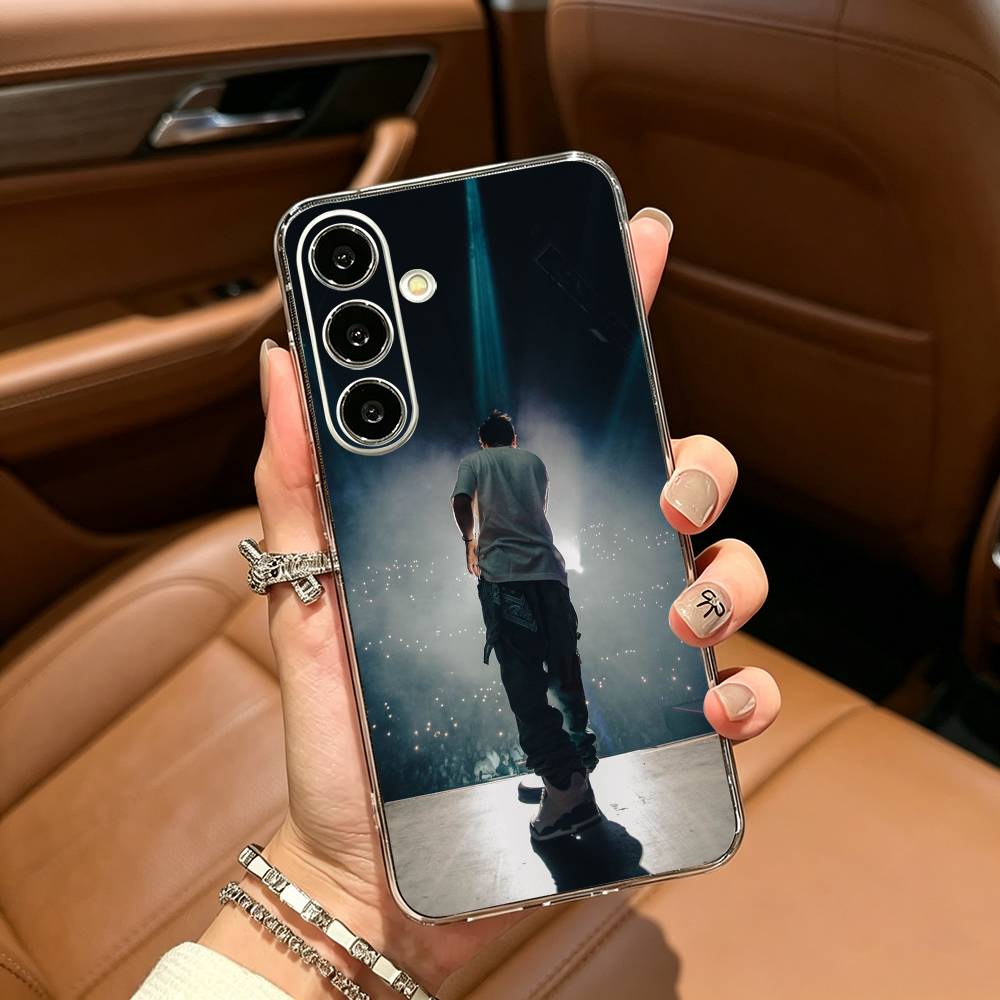 Singer M-Milo  J  Phone Case For Samsung Galaxy A71,A70,A52,A51,A40,A30 Transparent Cover