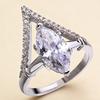 Horse Eye Zircon Ring, European and American Platforms Are Dedicated To Rings, Women's Tail Rings, Diamond Rings.