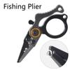 Fishing Pliers with Safety Lock Fishing Multitool Aluminum Pliers Multifunction Braided Fishing Line Cutter Rings Opener