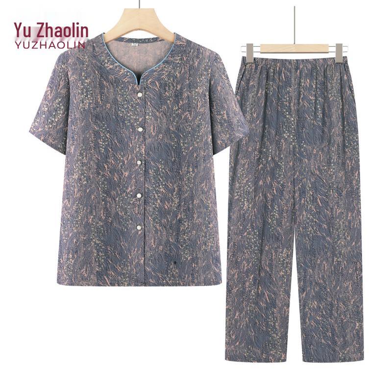 YUZHAOLIN Women's Summer Short Sleeve T-Shirt Set