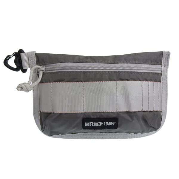 BRIEFING Men's and Women's Pouch, Light Gray, VIROBLOCK GLOVE & MASK POUCH BRG211G22 [Parallel Import]