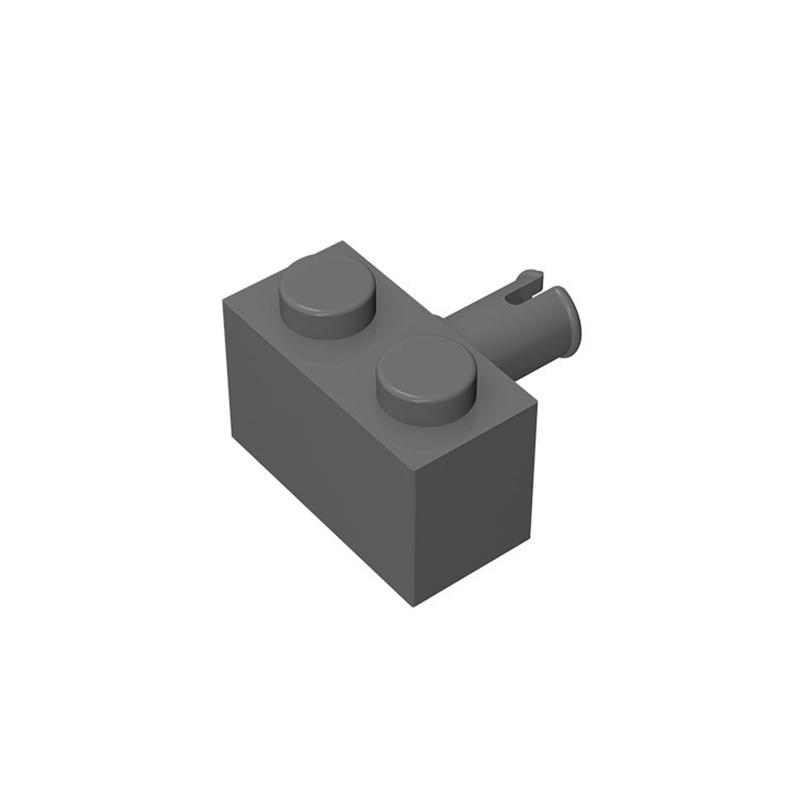 20st MOC Delar 2458 Kloss Modifierad 1 x 2 med Pin Kompatibla Klossar DIY Montera Byggklossar Partikel Barn Pussel Leksak Gåva