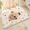 Imitation Cashmere Bathroom Floor Mat Toilet Toilet Toilet Door  Absorbent Foot Mat Household  Carpet