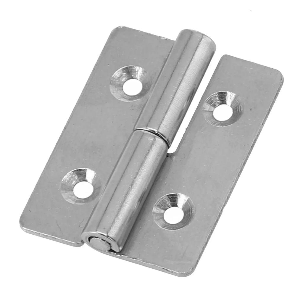 1pc Detachable Hinge Slip Joint Small Flag Hinges Stainless Steel Lift Off Removable Hinge For Door Cabinet Closet Bathroom