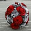 Women's Fashionable Winter Thick Rex Rabbit Fur Hat with Rose Fur Flowers Real Knit Appropriate for Parties