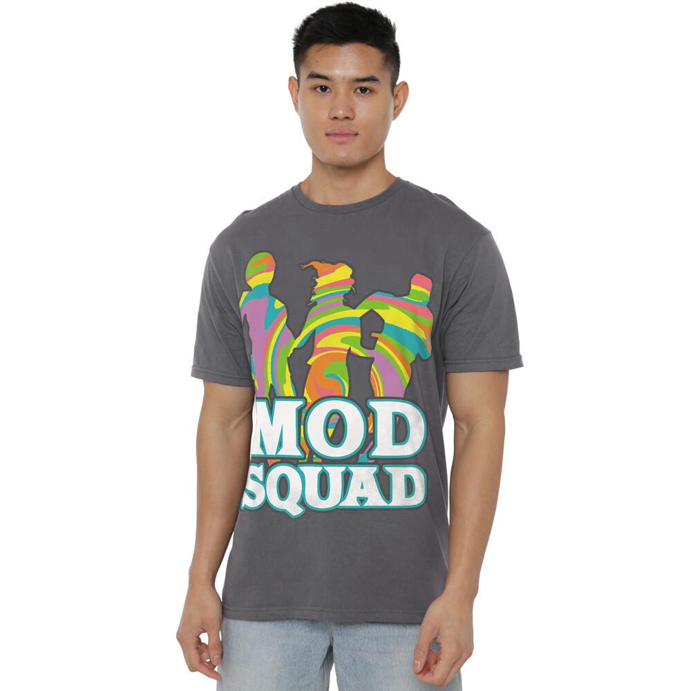 Mod Squad Run Groovy T-Shirt S-2XL Charcoal XXXL