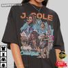 J Cole Gift For Fan T-Shirt 90s Charcoal Graphic Tee Unisex Tee