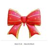 1PC New Striped Bow Balloon Bowknot Shaped Theme Aluminum Foil Matte Kids Birthday Party Decor Anniversary Event Decoration