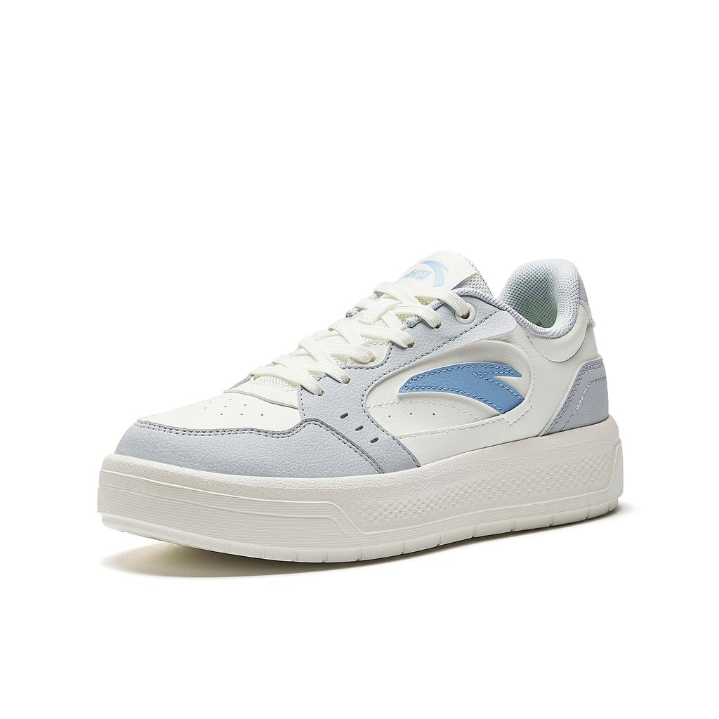 Anta Light Breeze 2 Trendy Fashion Simple Versatile Thick Sole Height Increasing Comfortable Shock Absorbing Wear Resistant Skate Shoes 922618018-4