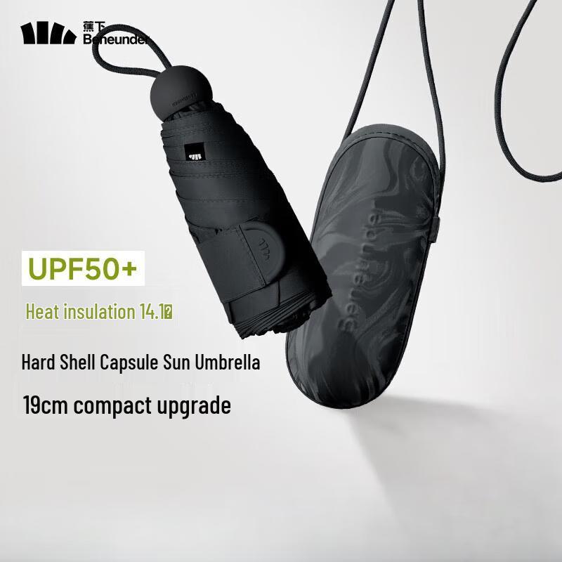 BANANA UNDER UV Protection Five-Fold Capsule Umbrella