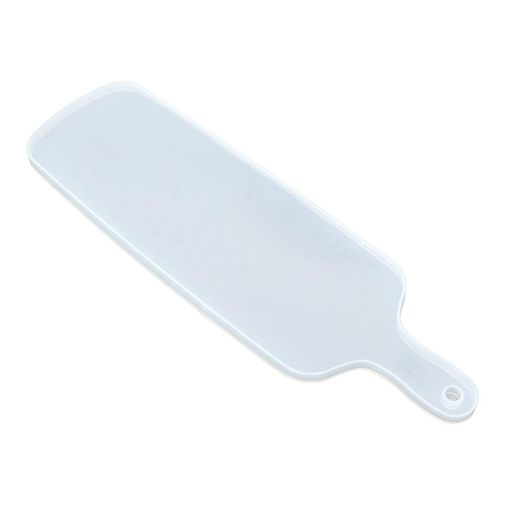 Bouncy Reusable Coaster Mould With Handle Rectangle Resin Tray Mould Large Size Silicone Rectangle Silicone Mould