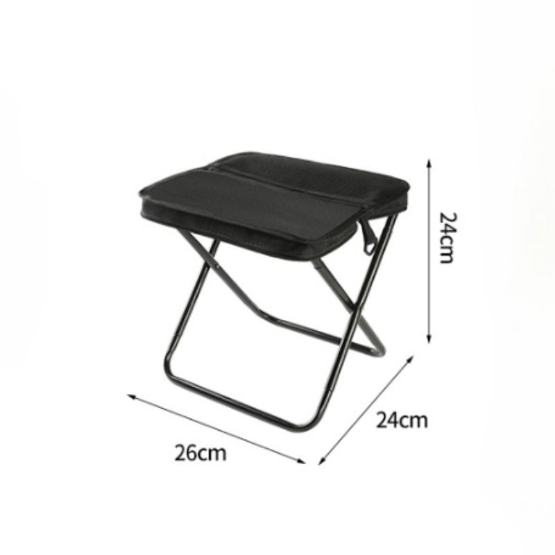 Mini Składany Stołek z Torbą do Przenoszenia Przenośny Lekki Wytrzymały Zewnętrzny Kemping