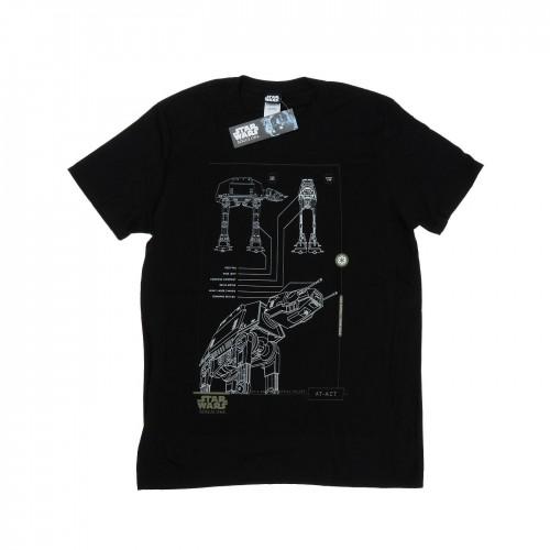 

Star Wars Mens Rogue One AT-ACT T-Shirt XXL