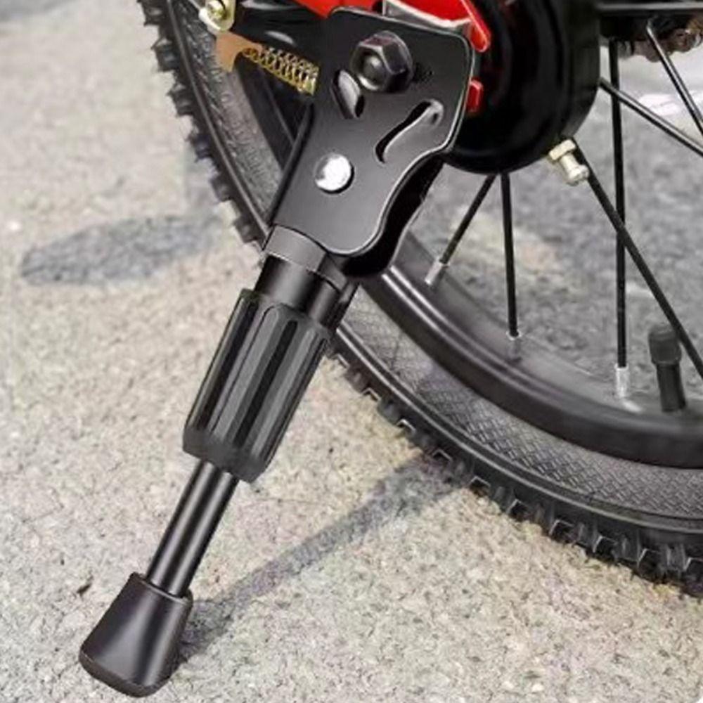 Parking Support Bike Kickstand 12/14/16/18/20/22 Inch Easy Installation Bicycle Kickstand Metal Non-Slip Bicycle Parking Stand