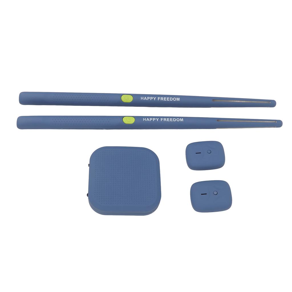 Virtual Drum Kit Virtual Reality Drum Set Portable Electronic Drum Set for Beginners Children Adults Blue