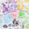 20pcs Watercolor Gradient Sticker Pack, Soft Color-Blend Decorative Stickers for Hand Account Embellishments, Notebook Decoratio