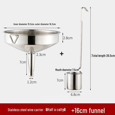 Wine Ladle and Funnel Set