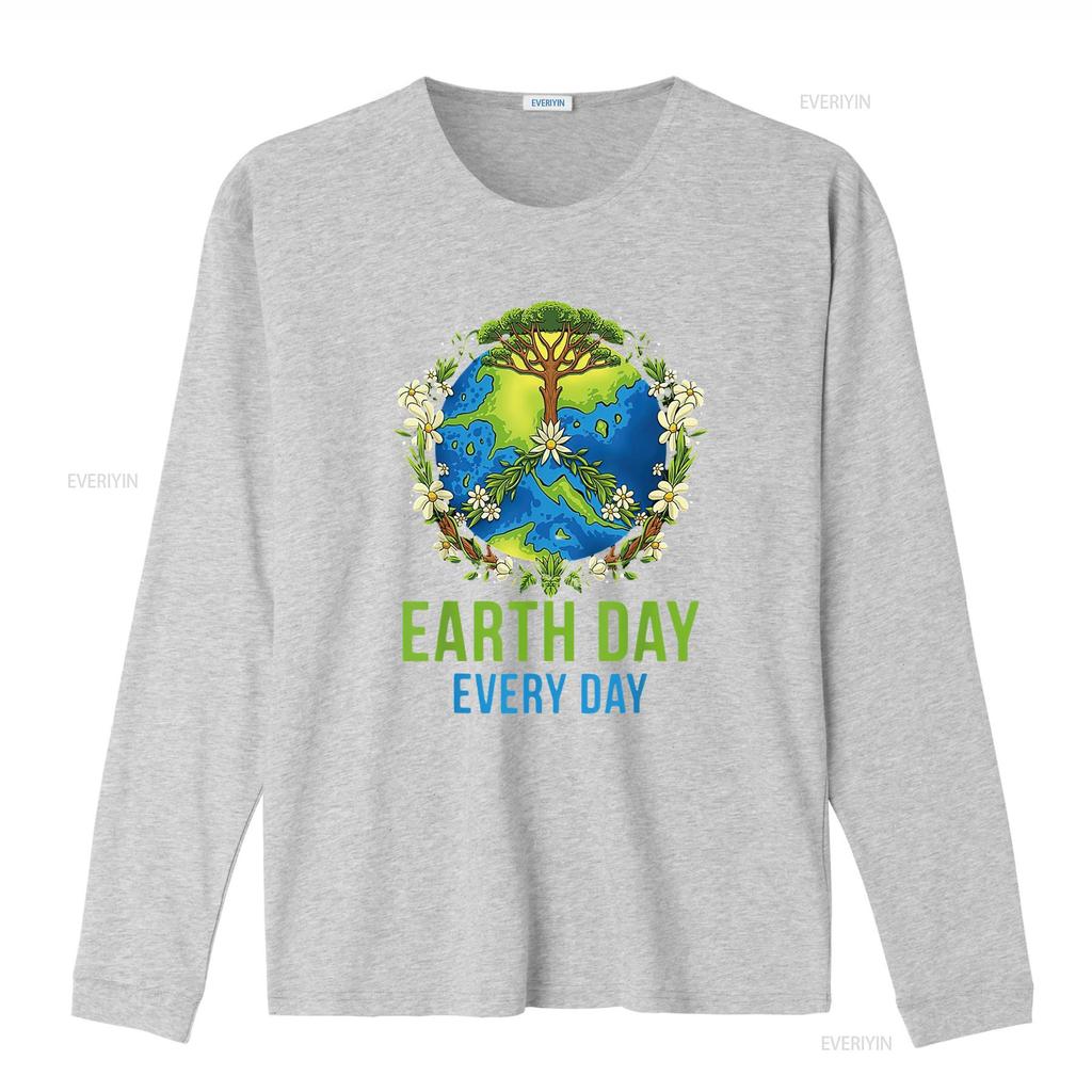 Womens Earth Day Every T Shirt For Kids vintage Washed Breathable graphic Slightly homme Versatile streetwear Soft Stretched