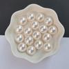 10pcs Round Faux Pearls Beads with Hole 12mm Necklaces Pendant Beads Bracelets Beads Loose Beads Necklace Bracelet Pearls