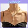 Einzigartige Punk Personalisierte Halskette Cooler Streetstyle Modeschmuck Mit Geometrischem Design