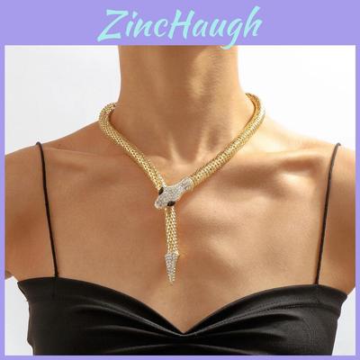 Unique Punk Personalized Necklace Cool Street Style Fashion Jewelry With Geometric Design