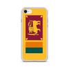 Phone Case – Sri Lanka Flag – Compatible iPhone 8 – Soft Case – Resistant and Shockproof - Silicone - Pixelforma