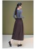 Autumn High Waist Lantern Skirt - Slim Fit, Elastic, Versatile Casual Half Skirt