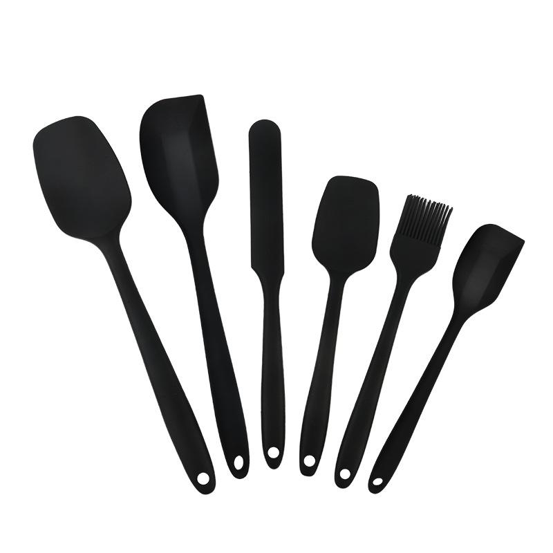 Silikon 6-delt slikkepottsett – Varmebestandige, non-stick kjøkkenredskaper for baking og matlaging