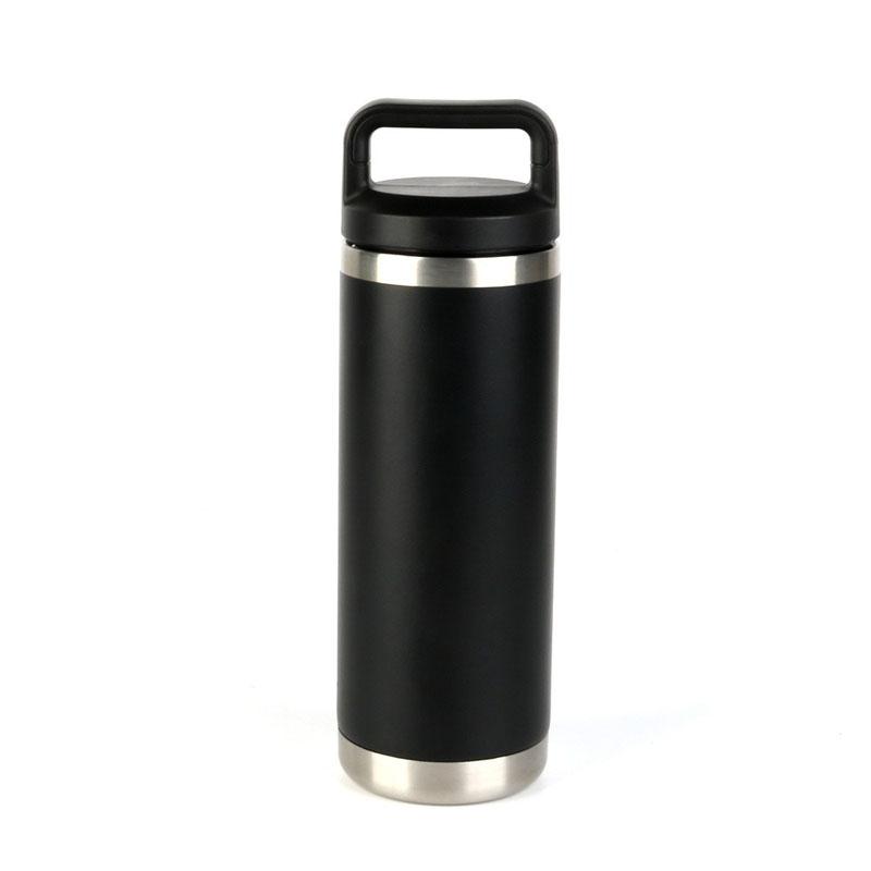 Custom Name Thermos Stainless Steel Portable Vacuum Flask Insulated Tumbler with Handle Thermo Bottle 600ml