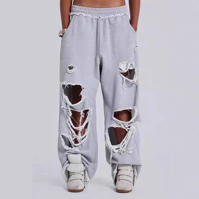 Chegada Nova Primavera Verão Jaded London, Calças de Moletom Retrô Y2K Estilo Spice Girl de Perna Larga Reta, Calças de Moda Unisex Europeia Americana