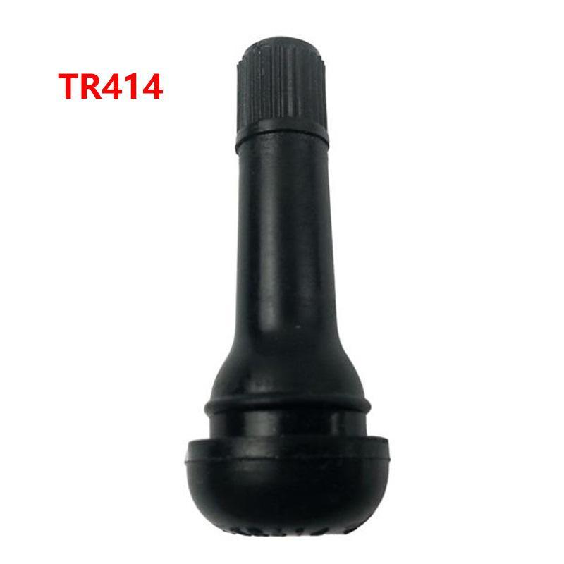 Tire Valve Stem Kit 10Pcs TR412-TR415 Assorted Sizes with Protective Cover for Auto Tubeless Tire Repair