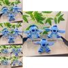 Adorable Small Stitch Plush Keychain Soft Pp Cotton Cute Cartoon Accessory Gift