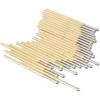 100 Pcs P100-E2 Test Pins, Pogo Pins P100 Brass Pogo Pins Dia 1.5mm Pogo Pins Conical Head Pogo Pin Test Tools