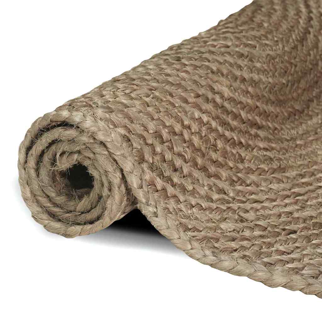 Area Rug Gray 60 x 250 cm Jute
