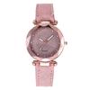 Ladies Rose Gold Quartz Watch Rhinestone Fashion Korean Female Belt