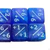 10 Pcs Acrylic Dice Math Counting Teaching Adding Subtracting Mathematical Tool, Board