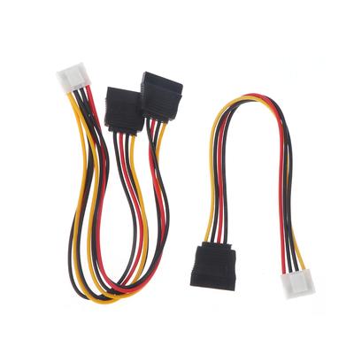 4P Sata Power Cable For Hikvision Dahua Mini Vcr Ip Camera Cctv Hard Disk Power