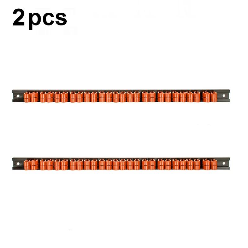 ABS Wall Mount Plastic Wrench Screwdriver Organizer Rail Rack Storage Holder Garage Workshops Hardware Tool Display Hanger
