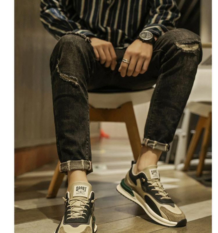 Men's Retro Casual Running Shoes - Spring 2024 Collection - Versatile Dad Style