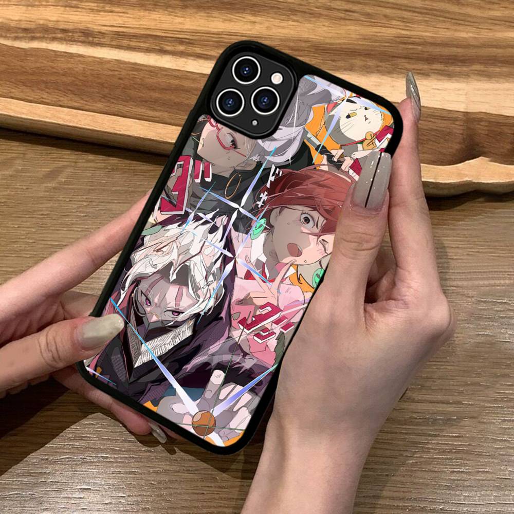 Dandadan Anime Phone Case Silicone PC+TPU For For IPhone 11 12 13 14 15 16 Plus Pro Max Cover