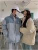 Korean Style Cotton Corduroy Puffer Jacket - Winter 2024, Loose & Warm