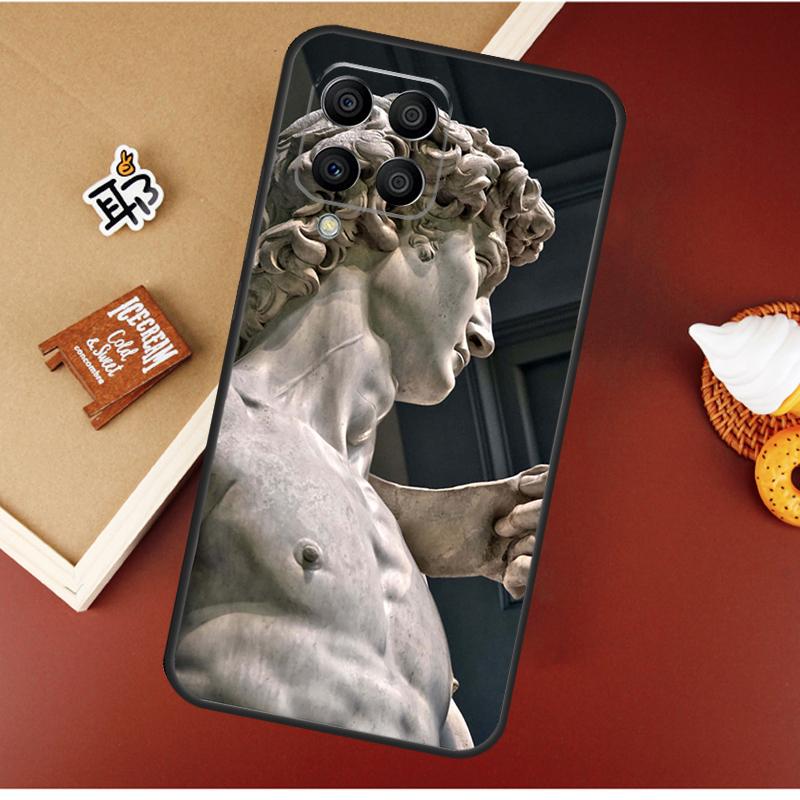 Michelangelo Art Case For Samsung Galaxy M16 M36 M56 M06 M52 M32 M12 M54 M34 M14 M35 M55 M15 M11 M31 M13 M53