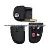 Jaguar 4-Button Folding Car Key Shell