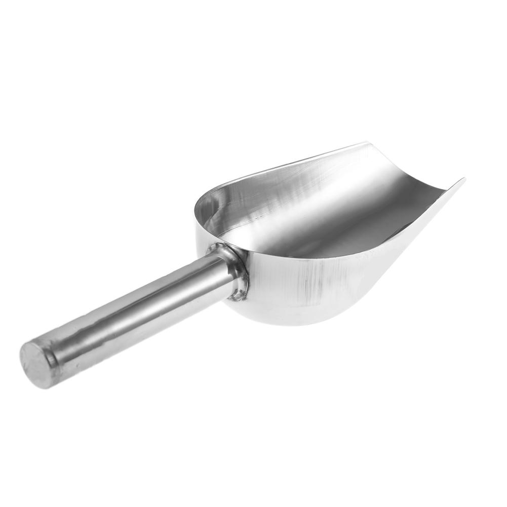 Cats Feeding Scoops Multifunctional Puppy Food Serving Shovel Stainless Steel Lightweight Thicken Pets Feeding Supplies