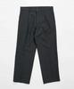 Seuteulaikeu Elegant Pintuck Trousers (Charcoal)