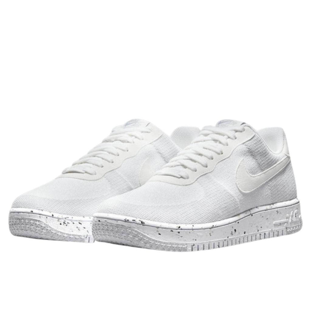 Nike Air Force 1 Low Crater Flyknit White