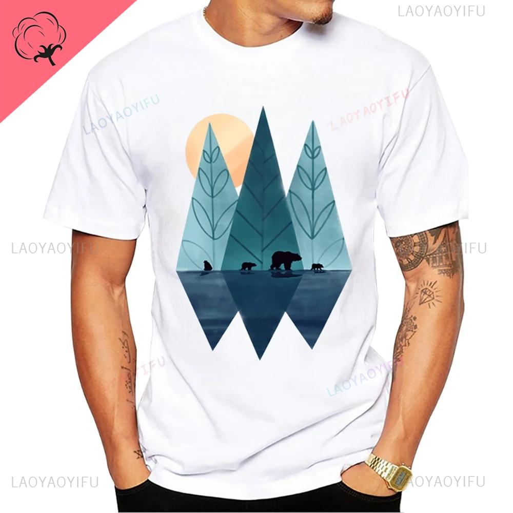 

Art Painted Men s T-shirt Artistic Aesthetic Summer Crew-neck T Shirt Streetwear Graphic Printing Ropa Hombre 100% Contton Tees M