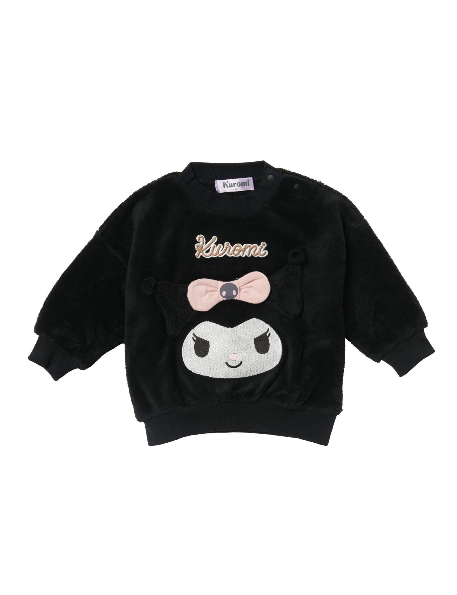 

Sweatshirt Fleece Baby Black [Sanrio]