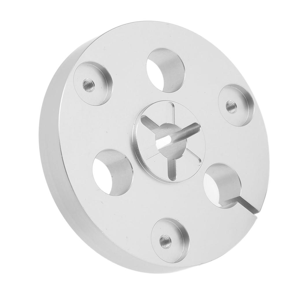 14 7 Inch Reel To Reel Tape Controller Aluminum Alloy Nab Hub with Mounting Screws Silver