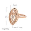Kinel Vintage Rose Gold Color Rings For Women